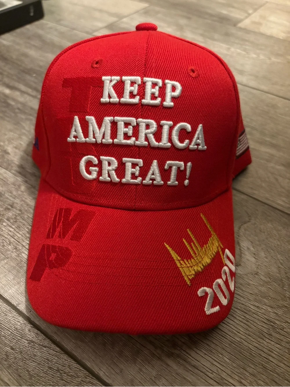 Keep America Great! Red Embroidered Baseball Cap